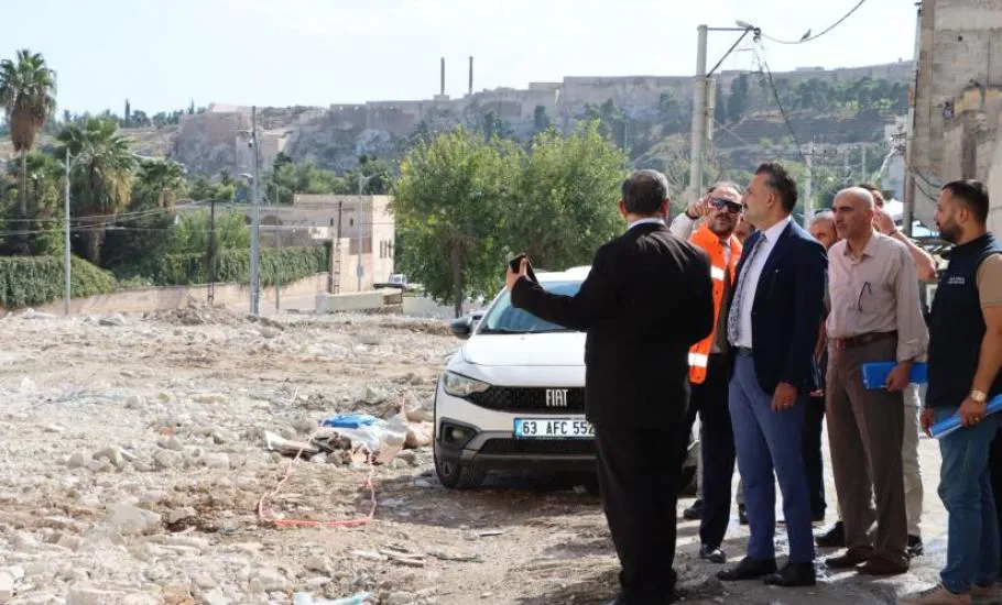 Haleplibahçe Mahallesi'nde Otopark Alanı İçin Çalışmalar Devam Ediyor