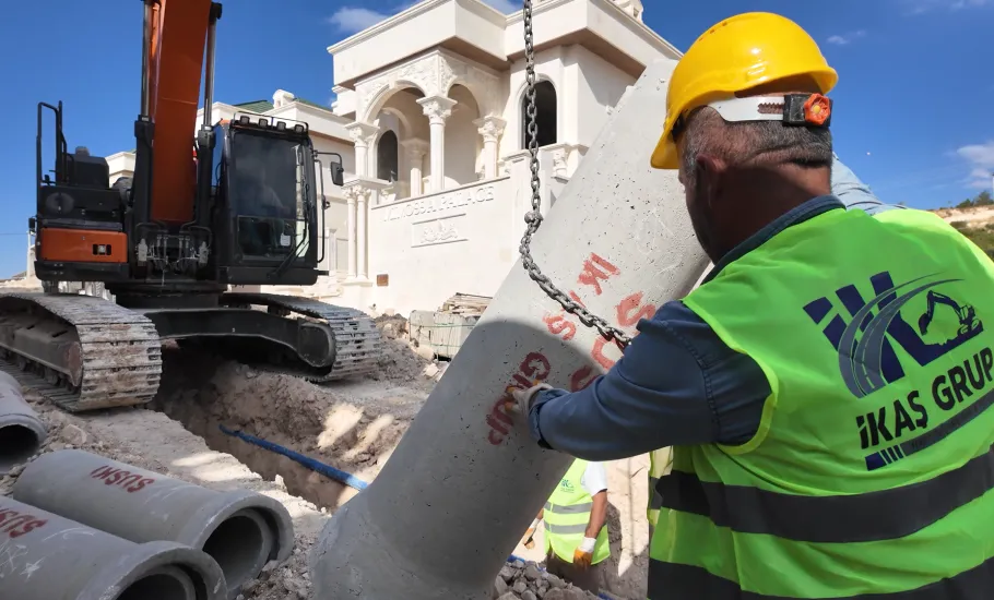 Şanlıurfa'da Altyapı Çalışmaları Aralıksız Devam Ediyor