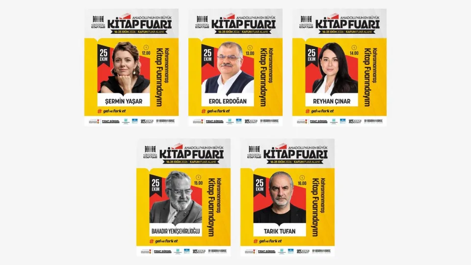 Kahramanmaraş Kitap Fuarı'nda Final Gününde Önemli İsimler Buluşacak