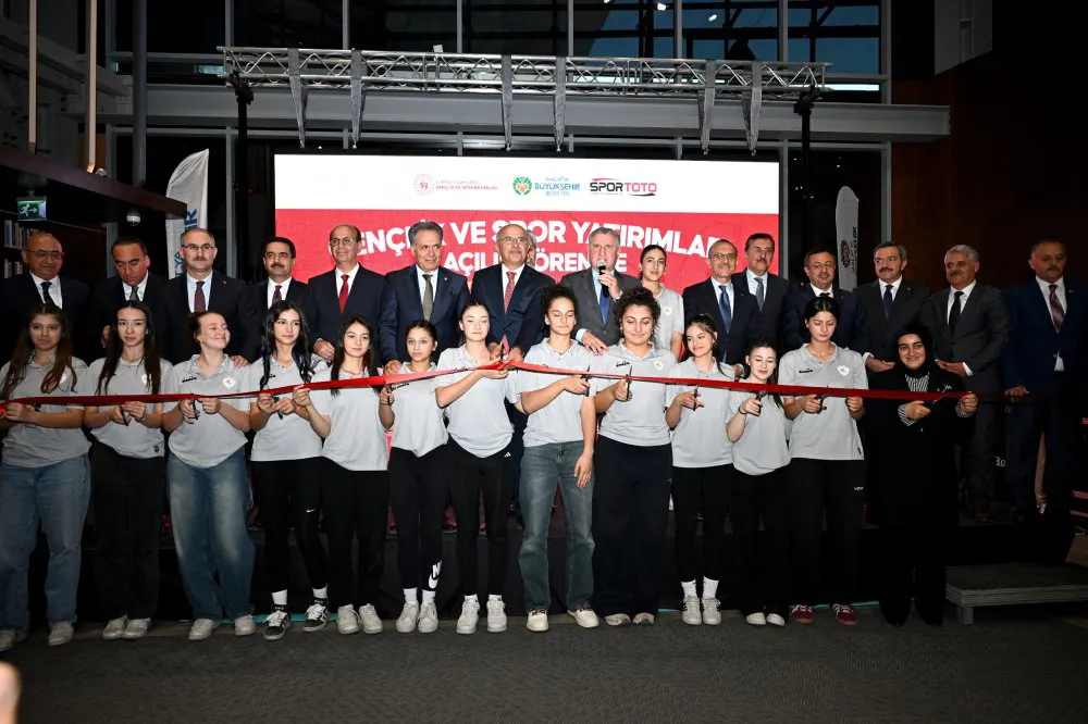 Malatya'da Gençlik ve Spor Yatırımları İçin Büyük Açılış