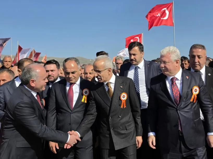 Kurşunlu'da Köprülü Kavşak ve Çevre Yolu Hizmete Açıldı