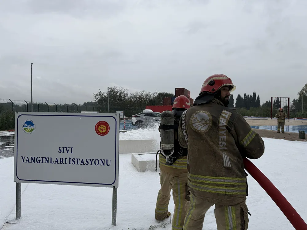 Sakarya Büyükşehir Belediyesi'nden Sanayi Kuruluşlarına Yangın Eğitimi
