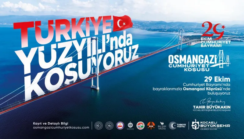 Osmangazi Köprüsü'nde Dev Koşu Organizasyonu