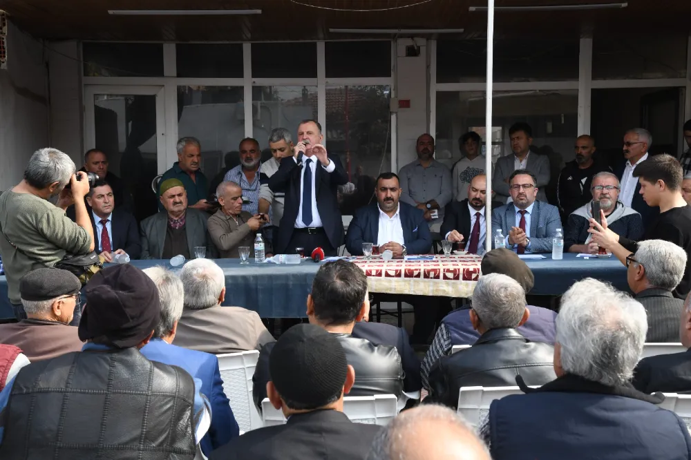Spil Mahallesi Sakinlerinden Başkan Balaban'a Doğalgaz Çalışmaları İçin Teşekkür