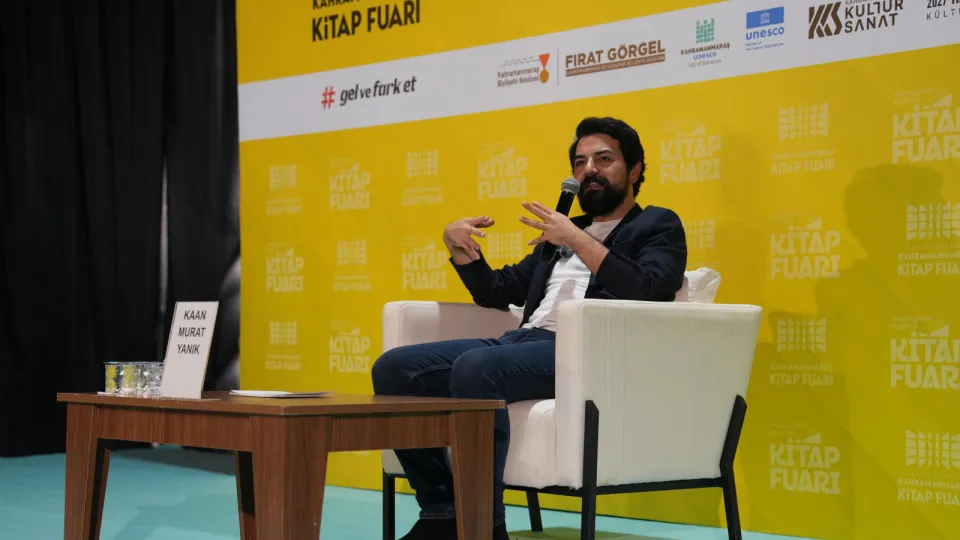 Yazar Kaan Murat Yanık, Kahramanmaraş Kitap Fuarı'nda Okurlarıyla Buluştu