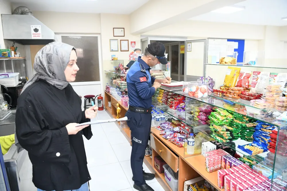Trabzon’da okul kantinlerine denetim