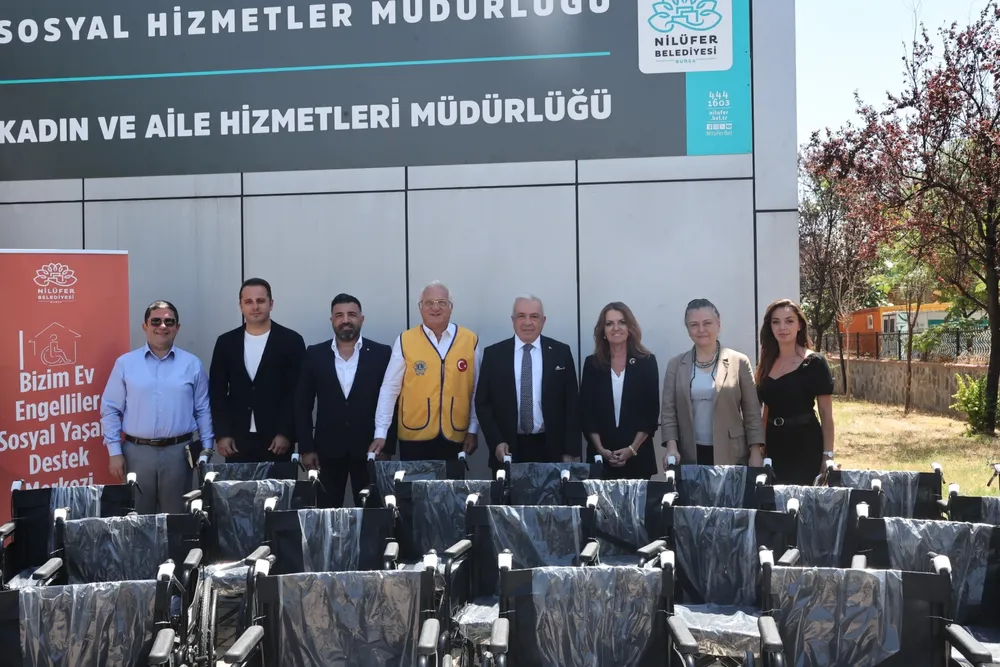 Bursa Nilüfer’de engelsiz dayanışma