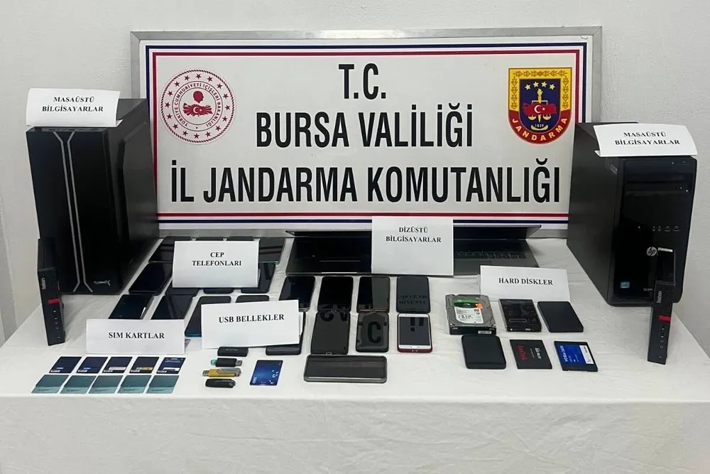 Bursa Jandarması'ndan milyonluk dolandırıcılık operasyonu: 7 tutuklama!
