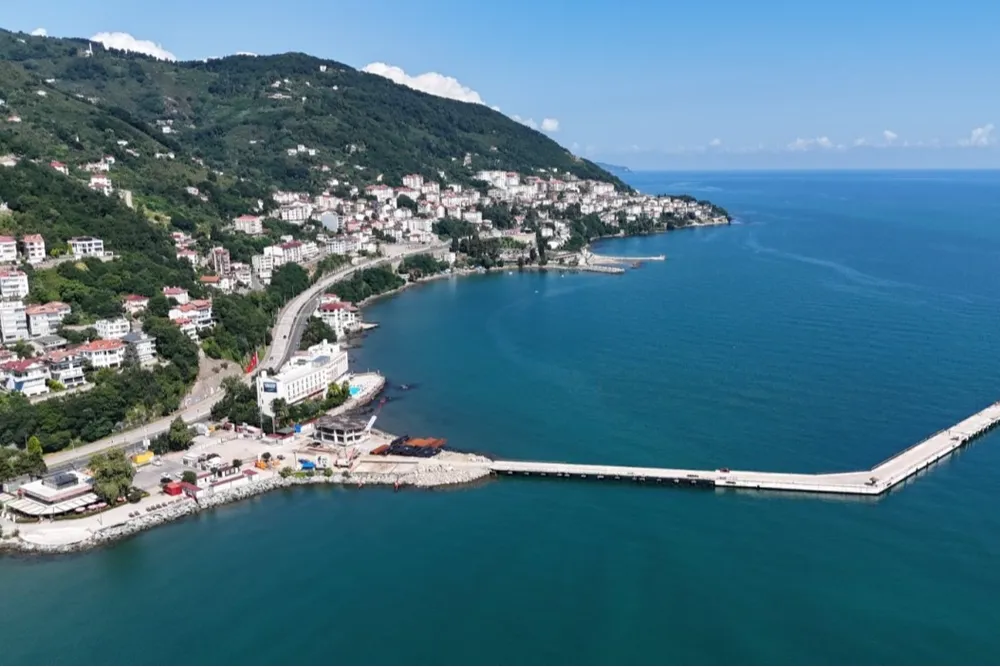Ordu Altınordu rıhtımında son 30 metre