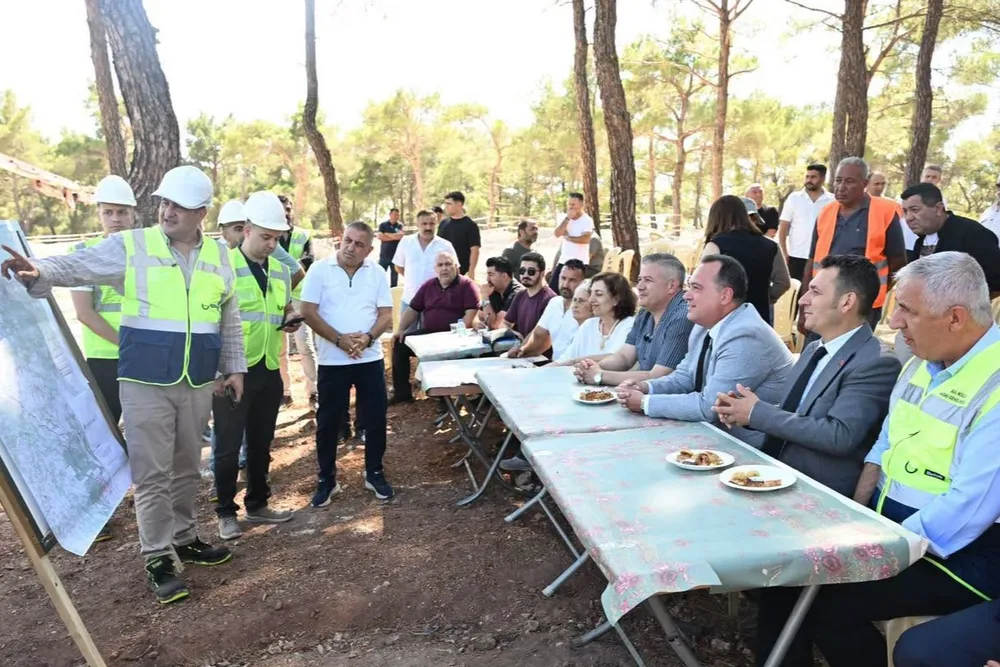 Manisa Gördes’in 22 yıllık içme suyu sorunu çözülüyor