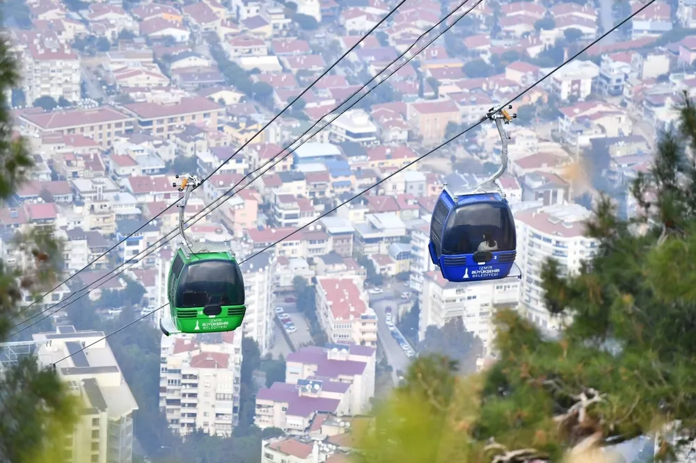 Balçova Teleferik Tesisleri’nde kapsamlı bakım çalışması