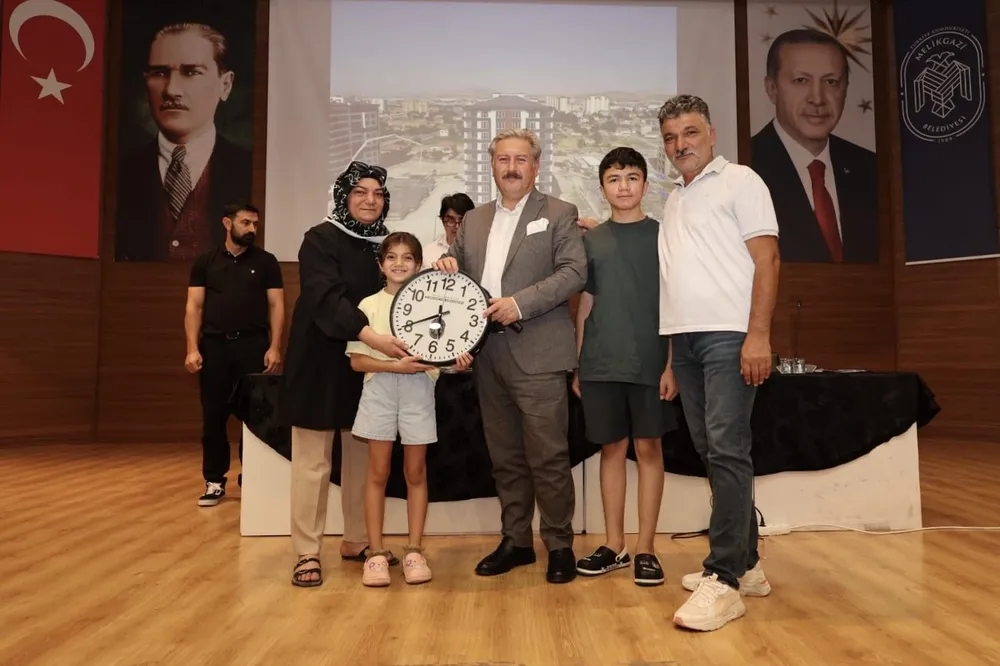 Kayseri Melikgazi'de 95 daire sahibini buldu