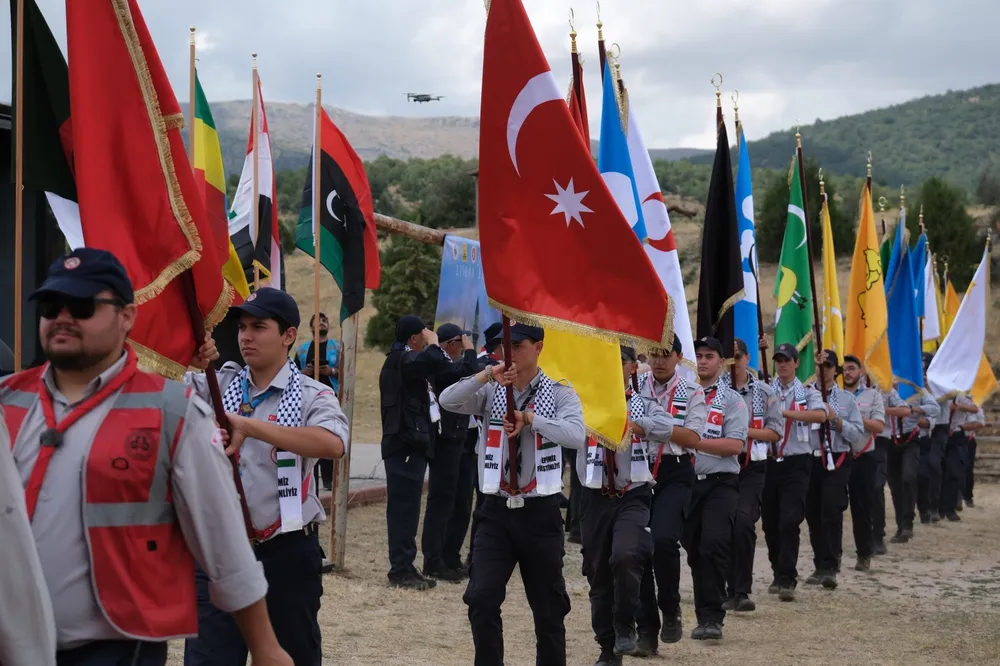 Konya'da 'İslam İzcileri Dostluk Kampı' ile ikinci buluşma