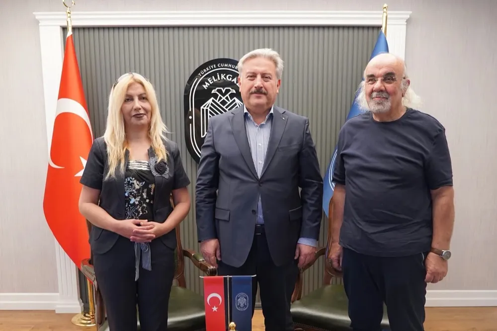 Kayseri Büyükşehir Gazeteciler Cemiyeti'nden Melikgazi'ye ziyaret