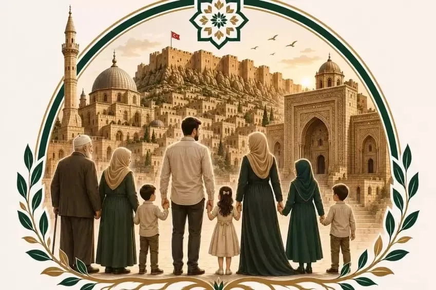 Mardin Büyük Aile Platformu’ndan Adalet Bakanlığı’nın “Ailem Güvende” çalışmasına destek