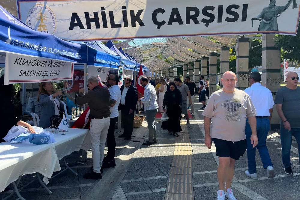 İzmir Çiğli’de kursiyerler Ahilik Haftası’nda hünerlerini sergiledi