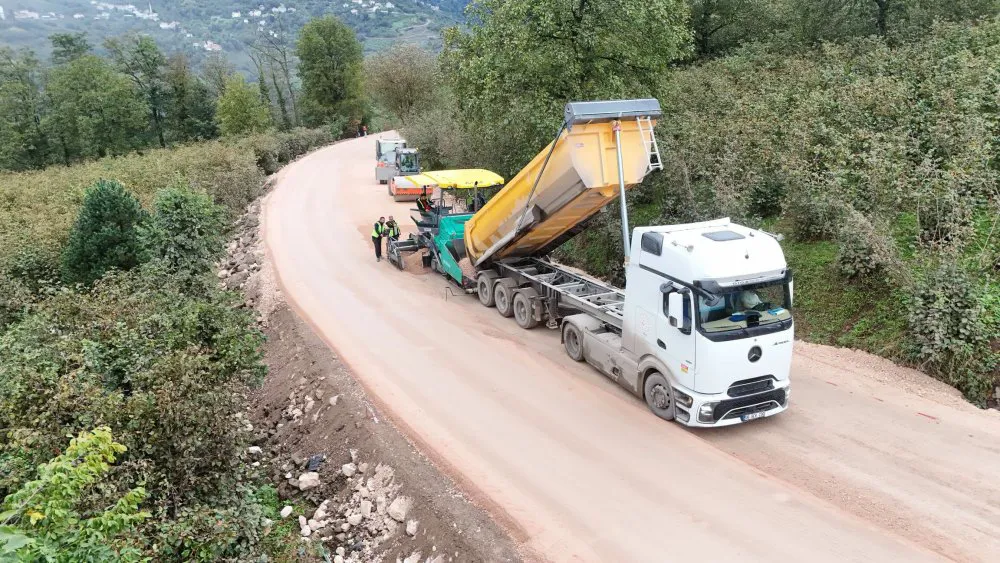 Aybastı-Gölköy Yolu Projesinde Çalışmalar Hız Kazandı