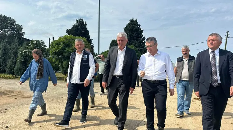 Başkan Sarıalioğlu Yağış Sonrası Çalışmaları Yerinde İnceledi