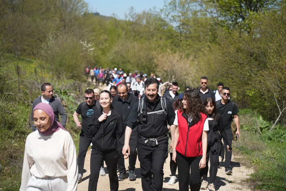 Yenişehir Belediyesi'nden Doğa Yürüyüşü Etkinliği