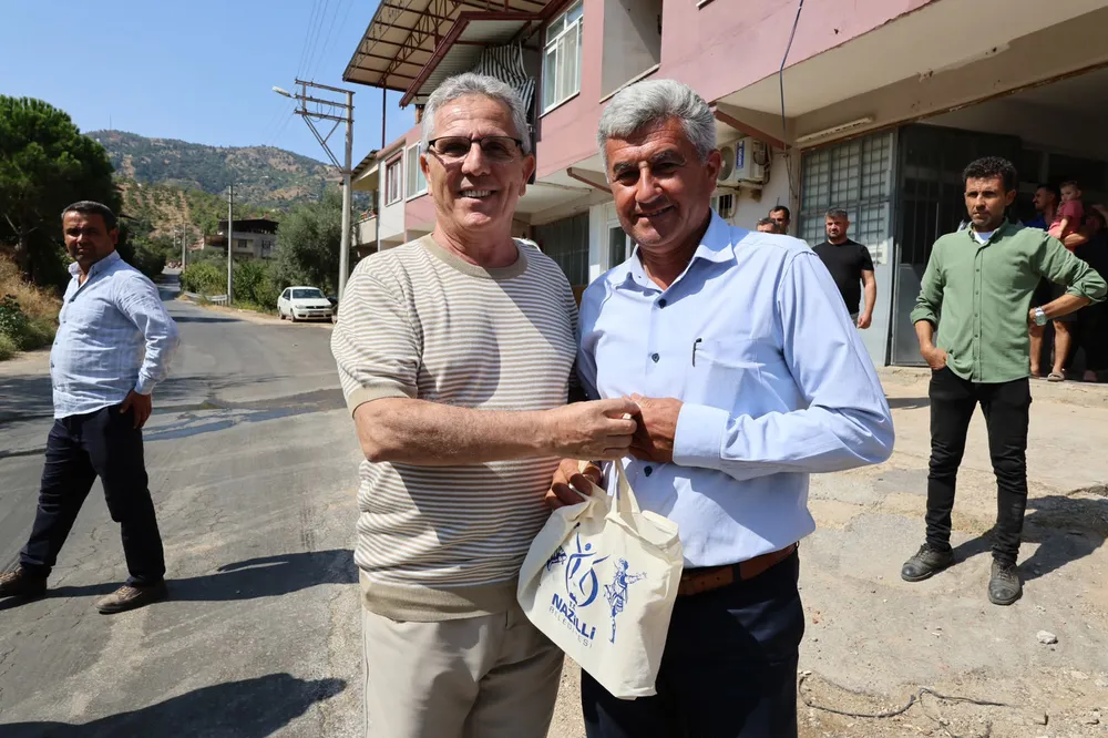 Nazilli Belediye Başkanı Dr. Ertuğrul Tetik Çaylı ve Derebaşı Mahallelerini Ziyaret Etti