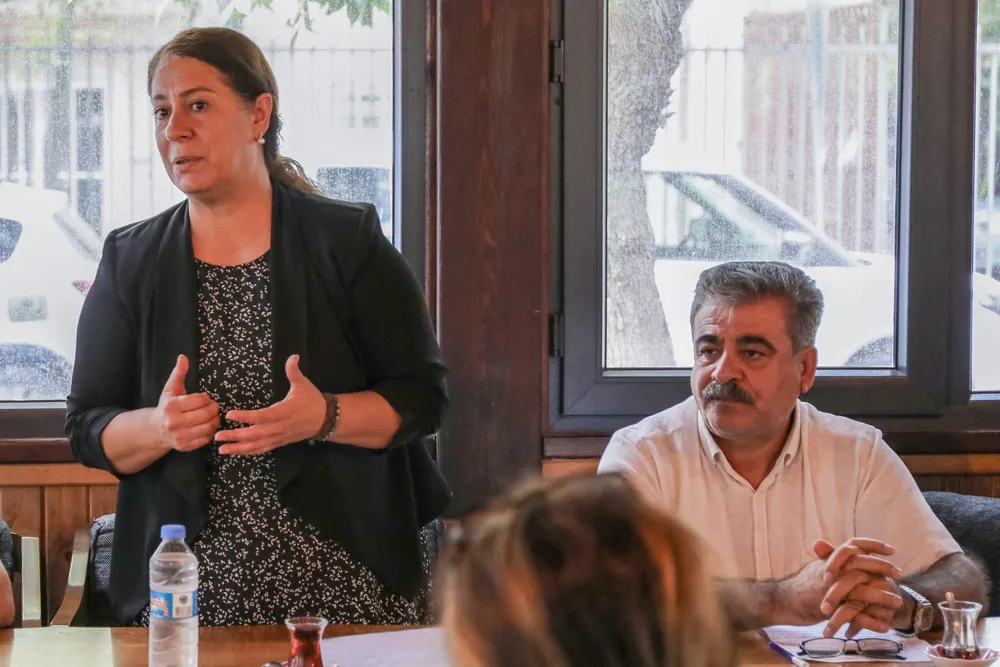 Eşbaşkanlar Zabıta Biriminin Çalışmalarını Yerinde Değerlendirdi