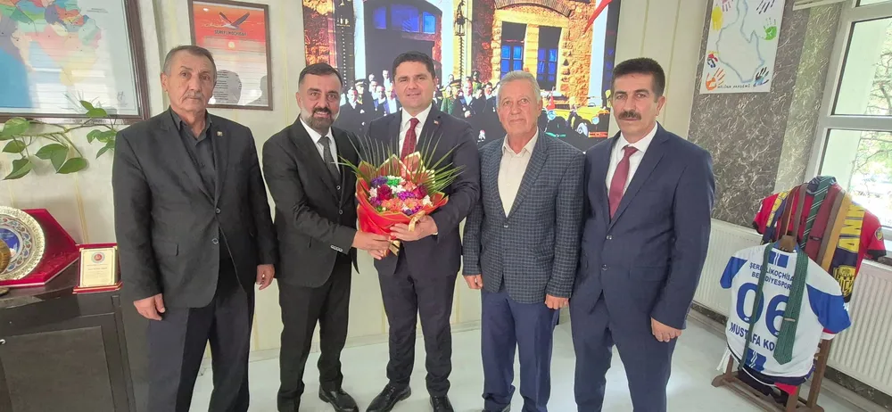 Esnaf ve Sanatkâr Odaları Başkanlarından Belediye Başkanı'na Teşekkür Ziyareti