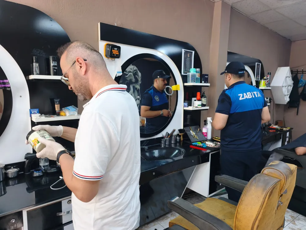 Ceylanpınar'da Berber ve Kuaför Salonlarına Hijyen Denetimi