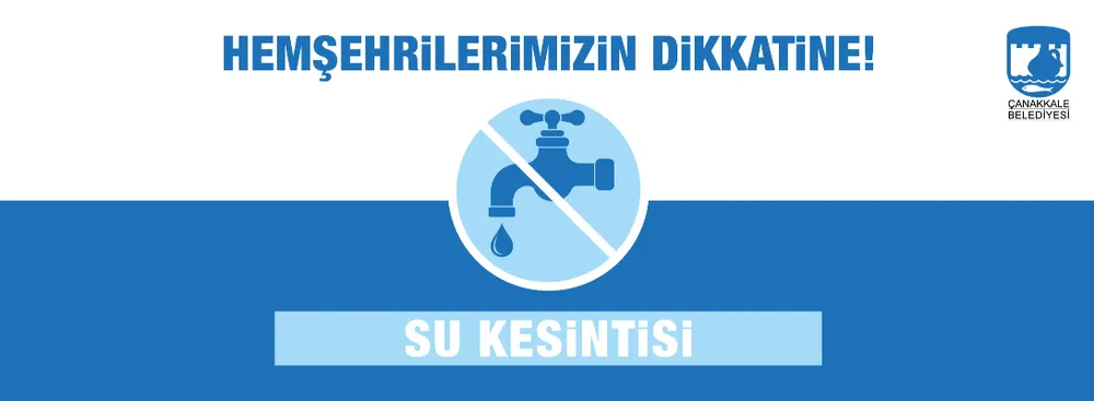 Barbaros Mahallesi'nde Planlı Su Kesintisi Yapılacak