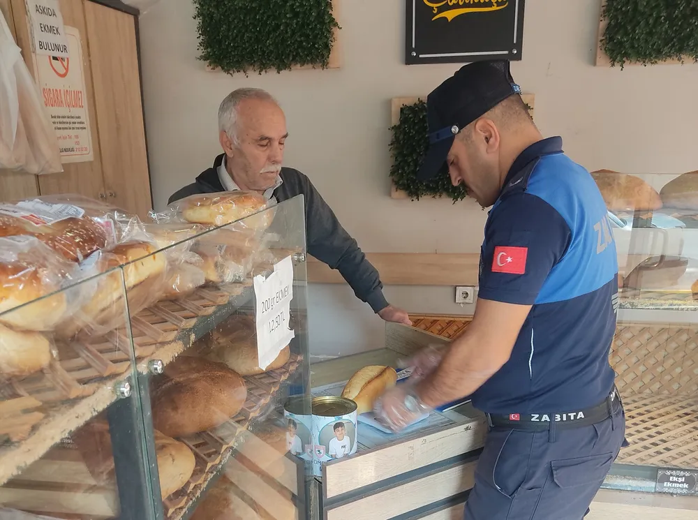 Tosya Belediyesi'nden Fırınlara Hijyen ve Gramaj Denetimi