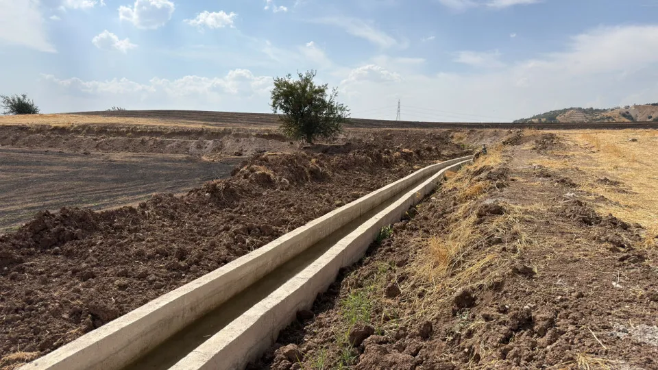 Kahramanmaraş Büyükşehir Belediyesi'nden Tarımsal Sulama Yatırımı