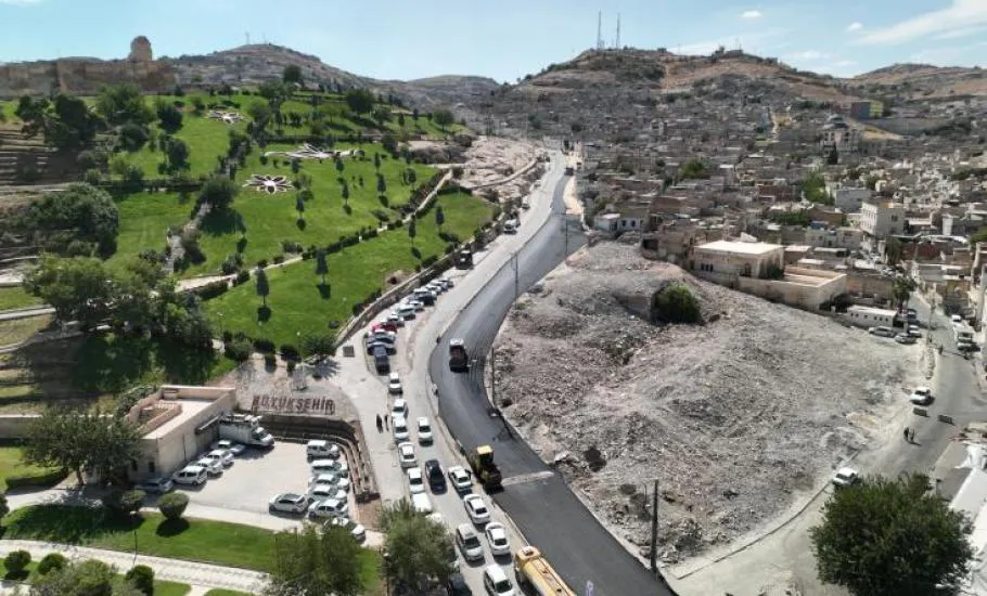 Kültür ve Turizm Yolu'nda Sıcak Asfalt Çalışmaları Başladı