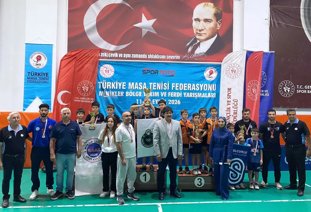 Karatay Belediyespor Masa Tenisi Takımı Muğla'da Şampiyonluğa Ulaştı