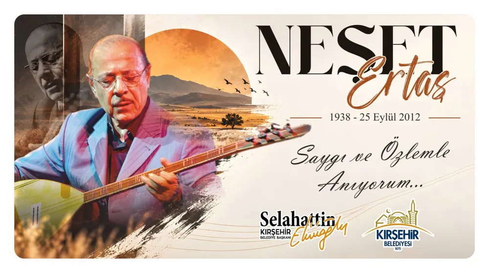 Belediye Başkanı Selahattin Ekicioğlu'ndan Neşet Ertaş'ı Anma Mesajı