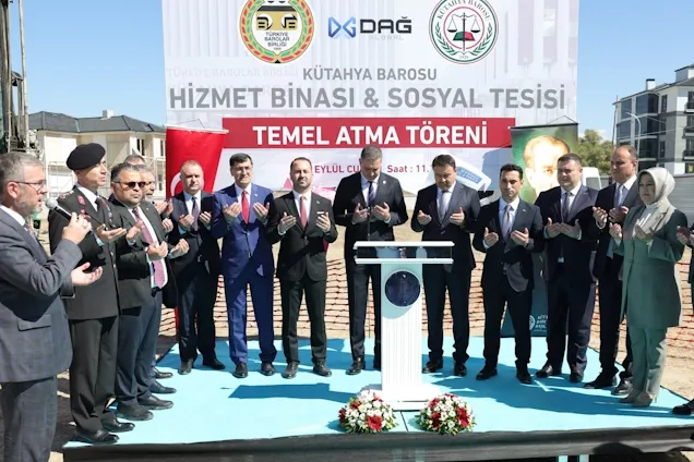 Kütahya’da Baro Hizmet Binası temeli atıldı