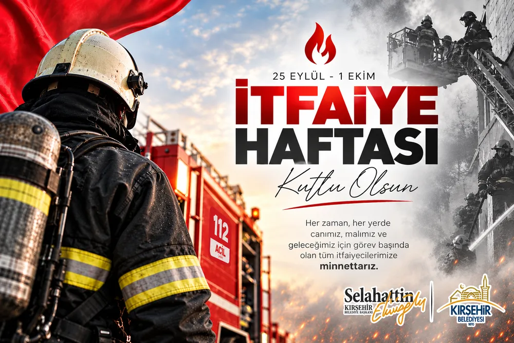 Başkan Ekicioğlu'ndan İtfaiye Haftası Mesajı